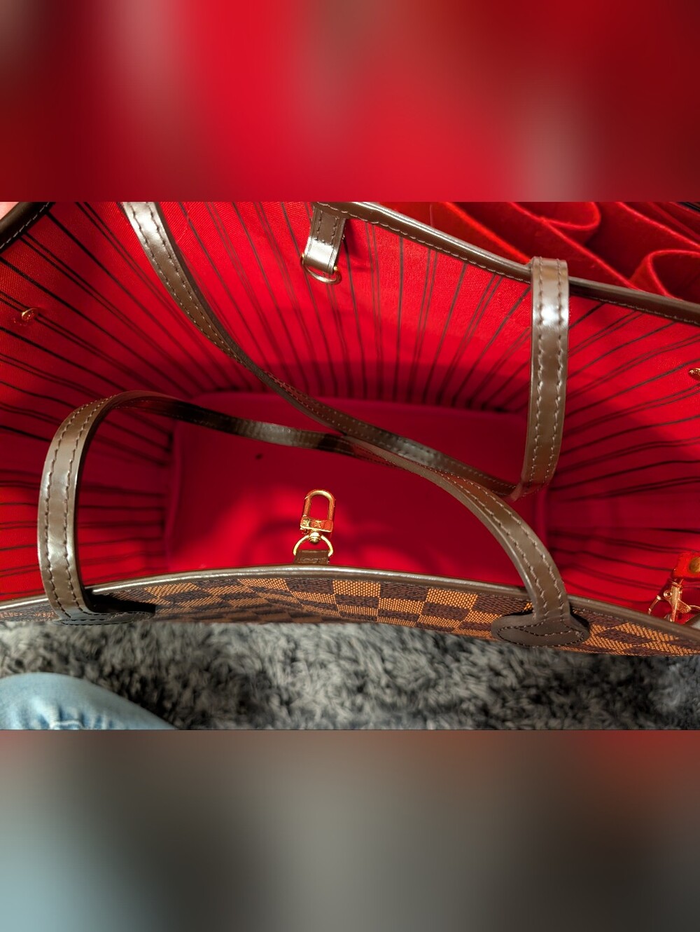 Authentic Louis Vuitton Neverful - Picture 11 of 12